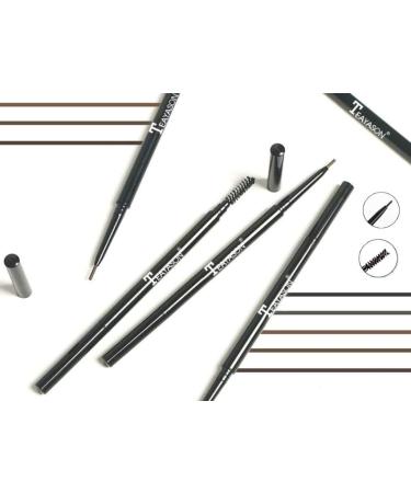 1.5mm Ultra-Fine Automatic Eyebrow Pencil - Durable, Sweat-Proof, Long-Lasting Makeup (01Black) - Buy Online on GoSupps.com