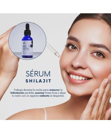 facial serum with SHILAJIT anti-aging brightens the skin rejuvenates tightens the skin refreshes moisturizes prepares the skin anti-aging anti-wrinkle - Buy Online on GoSupps.com