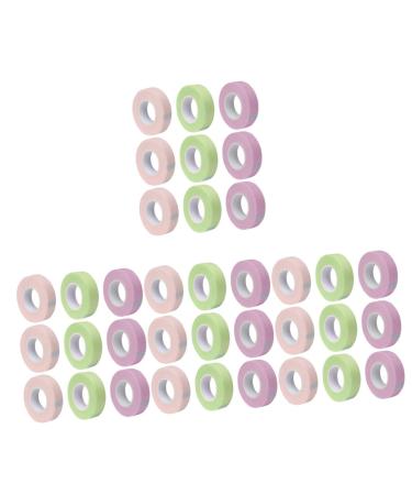 minkissy 36 Rolls Lash Tape Eyelash Grafting Tape Eyelash Adhesive Tape Fabric Eyelash Tape Medical Tape Lash Tapes for Eyelash Cosmetic Protective Agent Non-woven Fabric