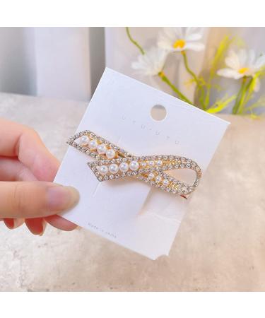 Crystal Flower Hair Clips for Women - Non-Slip Rhinestone Alligator Clips for Weddings Parties & Everyday Use - Buy Online on GoSupps.com