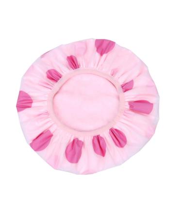 CSM Women's Red Double Waterproof Shower Cap - PEVA Material - Buy Online on GoSupps.com