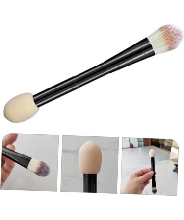Ipetboom Double-ended Makeup Brush Foundation Brush Women Travel Kit Sponge Tools Women Makeup Tool Portable Makeup Brush Makeup Blending Brush Miss Plastic Double Head Cosmetics - Buy Online on GoSupps.com