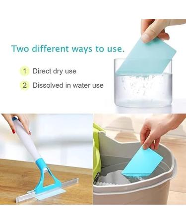 Decontamination and Fragrance Floor Cleaning Tablets Concentrated Soluble Cleaning Slice Paper Floor Cleaning Tablets (120PCS) - Buy Online on GoSupps.com