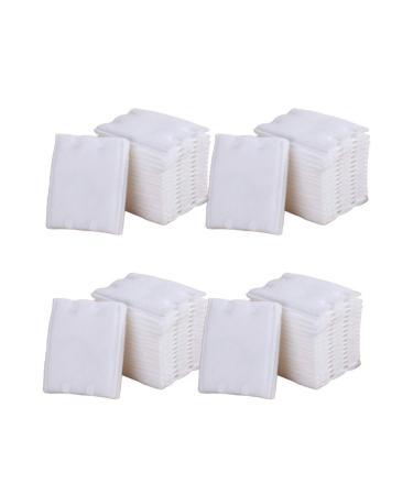 Beaupretty cotton pads cleaning pads face quadratic cosmetic cotton pads make-up pad puff face cleaning pads make-up pads for m 222pcs square cotton pads make -up cosmetic cotton pads