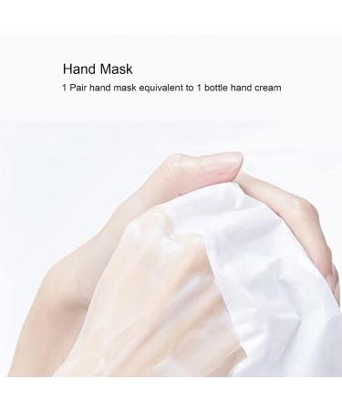 Moisturizing Hand Mask | Repair & Brighten Dry Hands | Spa Treatment for Soft Smooth Skin - Buy Online on GoSupps.com
