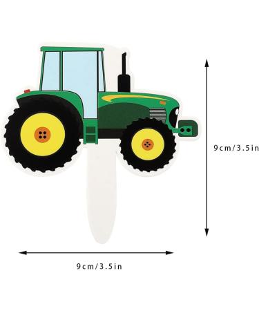 Tractor Cake Topper 70Pcs Farm Tractor Truck Car Cupcake Picks for Birthday Party Construction Party Supplies (Mixed) - Buy Online on GoSupps.com