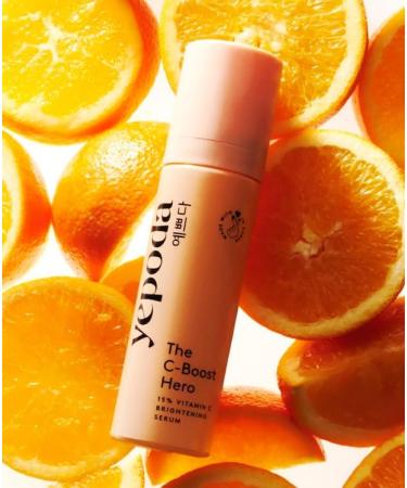 Yepoda - The C-Boost Hero - Powerful 15% Vitamin C serum with other hero ingredients (30 ml) - Buy Online on GoSupps.com