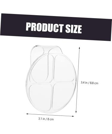 Didiseaon 6 Sets Acrylic Powder Chassis Cosmetic Mixing Pallet Color Display Plate Eyeshadow Palettes Makeup Gadgets Makeup Palette Spatula Cosmetic with Spatula Supplies Liquid Foundation - Buy Online on GoSupps.com