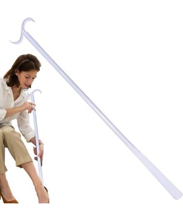 Sock Threader | Put On Socks Helper | Put On Socks Aid Device for Home Multifunction Detachable Dressing Hook Adjustable Shoe Horn Function Fanelod White B - Buy Online on GoSupps.com