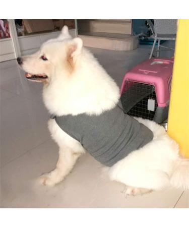 Beautyhe Dog Coat Anti-Stress Vest - Calming Medical Pet Shirt for Dogs - Recovery Suit & Fear Jacket - Light Gray Size 26 - Buy Online on GoSupps.com