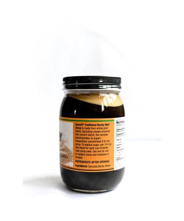 Sanniti Traditional Barley Malt Syrup 20 oz - Pure and Natural Sweetener - Buy Online on GoSupps.com