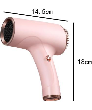 MERIGLARE Portable Hair Dryer Hairdryer Adjustable Hot and Cold Settings Hair Care Dryer Blow Dryer for Dorm Salon Home Hotel Pink - Buy Online on GoSupps.com