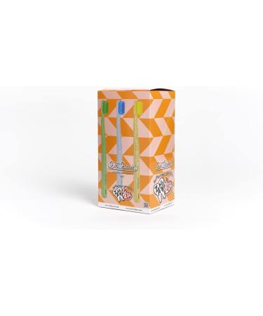 Dr. Bauer's Toothbrush Soft Kiss 12-Pack Gentle Cleaning for Sensitive Gums | International Shipping Available - Buy Online on GoSupps.com