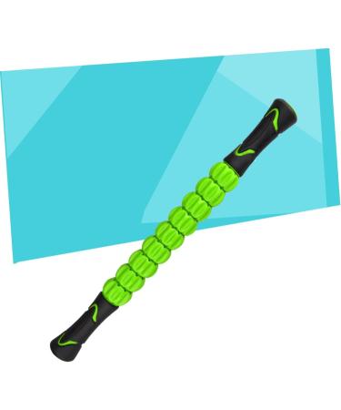 Lurrose 3D Muscle Massager Stick - Body & Yoga Massage Roller - Medium Green - International Shipping Available - Buy Online on GoSupps.com