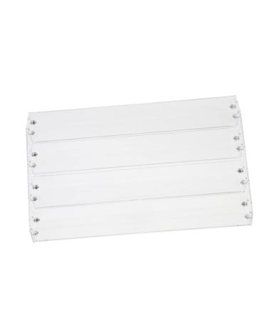 Mikinona Mikinona Multi-Layer Nail Polish Display Stand with Separate Compartments Compact and Neat Lipstick Display for Bedroom