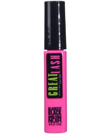 Maybelline Great Lash Mascara 100 Blackest Black - 0.43 fl oz | Volume & Definition - Buy Online on GoSupps.com