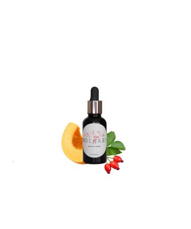 MOLFAR'S Carpatian Handmade ECO 100% Pure Beard oil Regular. Hydrating grain of two Recipe 2.12.4 Pumpkin Dogrose Grape seeds Oil Hazelnut Oil by Ukrainian Masters | For All Beards Types | 1.01fl oz