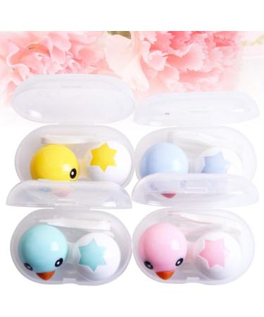 Healifty 4pcs Duck Lens Container Holders - Innovative & Fun Storage Solutions for Contact Lenses - Buy Online on GoSupps.com