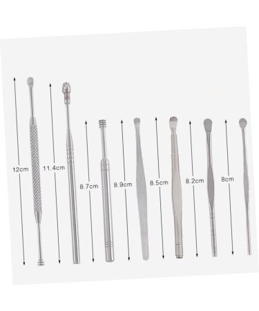 FRCOLOR 7pcs Ear Wax Removal Kit - Metal Ear Cleaners & Curette for Effective Ear Care - International Shipping Available - Buy Online on GoSupps.com