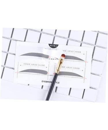 VINTORKY 2 Eyebrow Sticker Eyebrow Card Makeup Kit Eyebrow Shaping Stencils Simple White A607 Makeup Tools - Buy Online on GoSupps.com