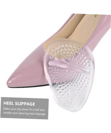 FOMIYES Gel High Heel Toe Pads - 10 Pairs Non-Slip Metatarsal Foot Cushions for Boots & Heels - Comfortable Shoe Insoles - Buy Online on GoSupps.com
