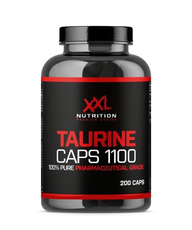 XXL Nutrition XXL Nutrition - Taurine Caps - Taurine Capsules Gym Booster High Dosed - 200 Capsules
