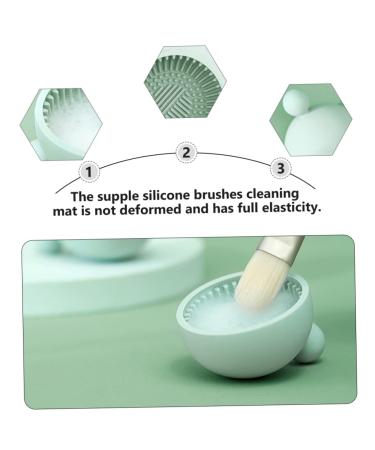 MERRYHAPY Makeup Brush Cleaner & Washer | Portable Facial Cleaner Bowl & Palette | Efficient Makeup Brush Scrubber for International Shipping - Buy Online on GoSupps.com