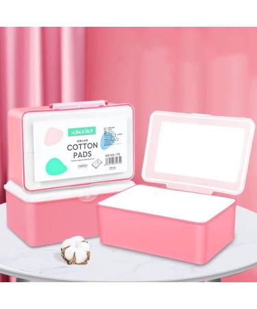 1000pcs Cotton Pads with Box Facial Eye Makeup Remover Pads Hypoallergenic Cotton Cosmetic Pads - Wet Compress Pads - Lint-Free Face Lip Clean Cotton Pads - Buy Online on GoSupps.com