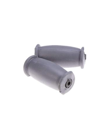 Milisten Crutch Hand Grips Rubber Walking Cane Underarm Crutches Hand Pads Crutches Replacement Accessory Parts Grey