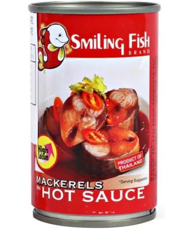 SMILING FISH Mackerels in Hot Sauce 155 g - Buy Online on GoSupps.com