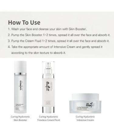 Curing Hyaluronic Timeless Cream Fluid 75ml | Anti-Aging Niacinamide Moisturizer | Hydrating & Dewy Skin | International Shipping Available - Buy Online on GoSupps.com