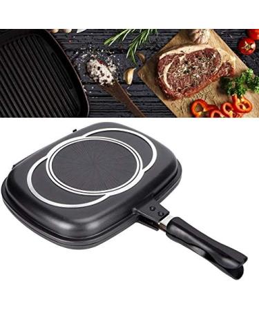 32cm Cast Aluminum Double-Sided Frying Pan | Versatile Barbecue Cooking Tool for Home & Outdoor | Premium Cookware Accessories - Buy Online on GoSupps.com