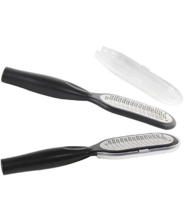 FRCOLOR Lot De 2 Exfoliants Pour Les Pieds En Acier Inoxydable Pour Peaux Mortes Exfoliants Corporels Portables Pour Hommes Et Femmes - Buy Online on GoSupps.com