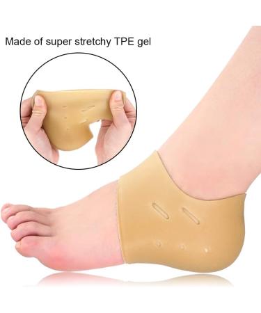 Dr. Foot's Heel Protectors Large - Plantar Fasciitis Relief for Women's 8-13.5/Men's 7-13, Pack of 2 - Buy Online on GoSupps.com