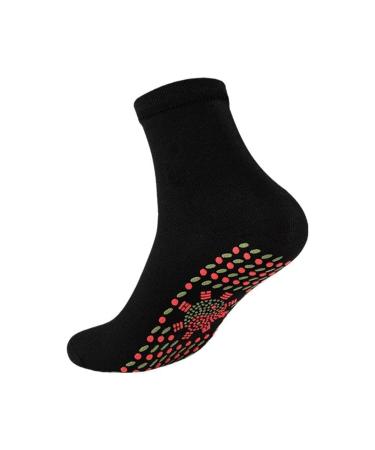 Turmaline magnetic socks pain relief therapy self -heating socks women men winter heated massage warm socks socks sport yoga