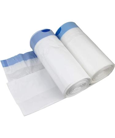 Medokare Commode Liners Pail Bags - 48 Pack | Medical Grade Sanitary Bags for Adult Commode Chair | Bedside Toilet Liners - Pack of 48 - Buy Online on GoSupps.com