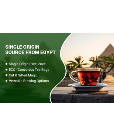 PREMIUM HERBS Hibiscus Tea | Hibiscus Tea Organic Flowers | Single Origin Source From Egypt | Great for Iced or Hot Brewed Herbal Green Tea | Caffeine Free 100% Natural Eco-Friendly Packaging - Buy Online on GoSupps.com