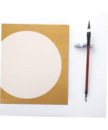 TEHAUX 10 Sheets Rice Paper Japanese Rice Letter Paper Rice Art Painting Paper Daily Use Water Paper Golden 33X33CM - Buy Online on GoSupps.com