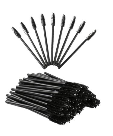 300 piece of disposable eyebrow brushes eyelash brushes for mascara eyelashes eyebrow brush disposable eyelash brush eyelash extension eyes make -up tools (black)