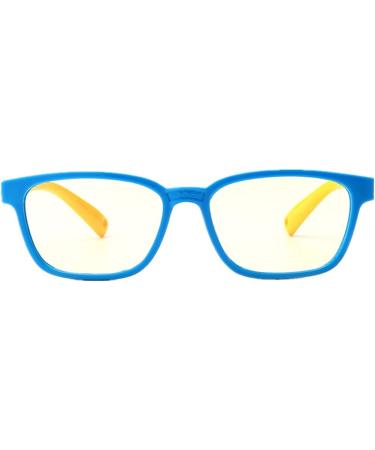 Shiratori Kids Childrens Anti-Blu-ray Glasses Nerd Retro Silicone Clear Lens Eye Glasses Soft Frame 5pack - Buy Online on GoSupps.com