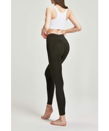 DEVOPS Women's Thermal Long Johns Underwear Leggings Pants 2 Pack - Black, Small - Buy Online on GoSupps.com