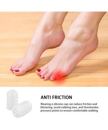 KELEAPEKER 50Pcs Silicone Toe Protectors for Women - Anti-Friction & Flexible with Breathable Holes - Buy Online on GoSupps.com