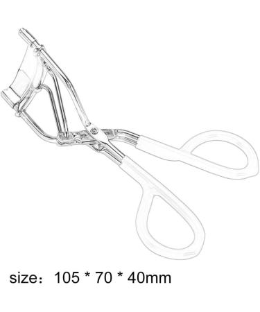 UKD Girls Women Metal and Silicone Cushion Ring High Level Eyelash Curling Curler Beauty Eyelash Curlers for Lady - Buy Online on GoSupps.com