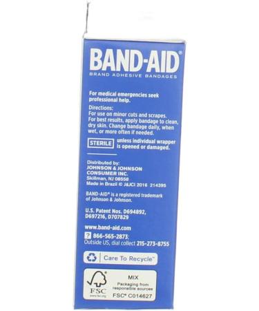 60 Count Plastic Band Aid Adhesive Bandages - Flexible & Durable - First Aid Essentials - Buy Online on GoSupps.com