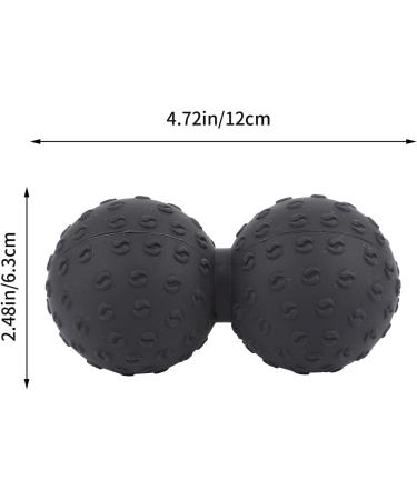 Healvian Peanut Massage Ball - Hand & Foot Massager Roller | Body Massager Device 12x6.3cm - Perfect for Yoga & Relaxation - Buy Online on GoSupps.com