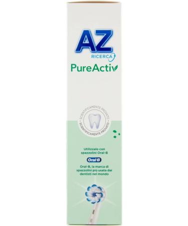  AZ RICERCA AZ PureActiv Natural Protection Toothpaste 75 ml - Buy Online on GoSupps.com