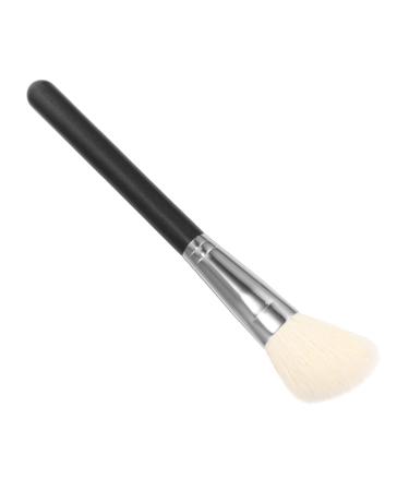 minkissy 1pc Makeup Brush Makeup Beauty Brush Delicate Makeup Tool Loose Powder Brush Slanted Brush Facial Travel Foundation Brush Cosmetic Brush Supply Artificial Fiber Make up Small Brush
