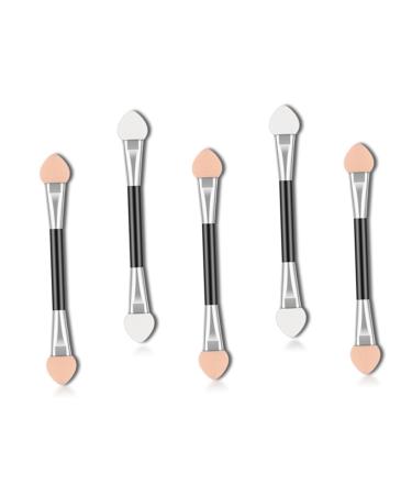 Beatifufu 50pcs Women Eyeshadow Brush Eye Blending Brush Cosmetics Eyeshadow Brush Sponge