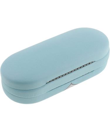 Tubayia Portable Contact Lens Case - Blue Contact Lens Box & Storage Container for Travel | Best eCommerce International Shipping - Buy Online on GoSupps.com