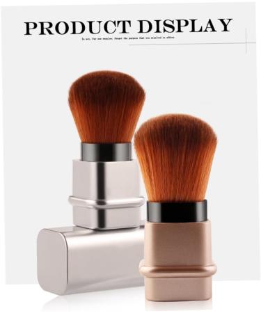 FOMIYES powder brush makeup professional makeup brush cosmetics brush Fashion cosmetic brush 2.7*2.7cm Silver - Buy Online on GoSupps.com